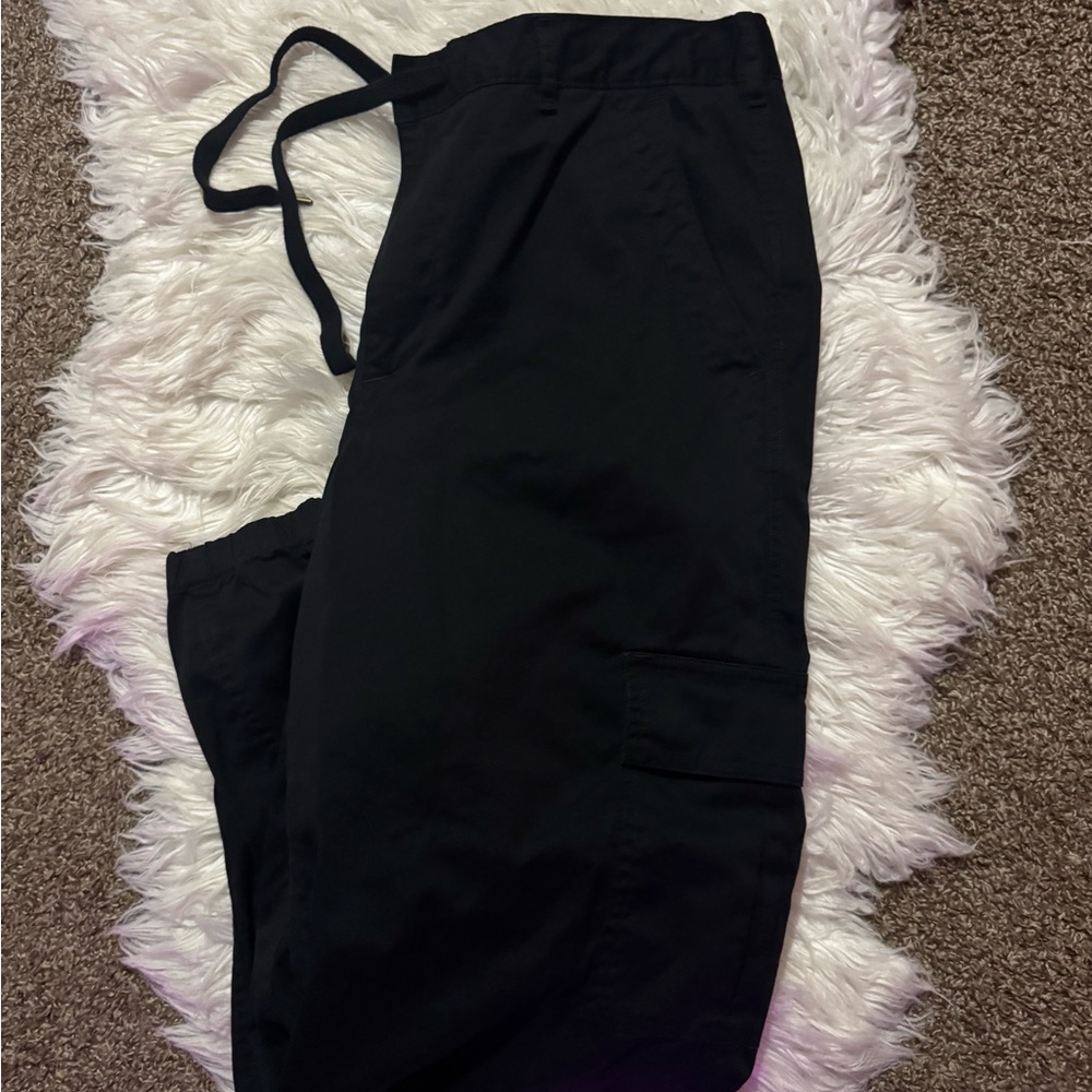 Black Cargo Pants
